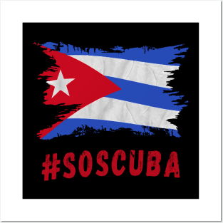 Cuba Libre Freedom Vintage SOSCuba Posters and Art